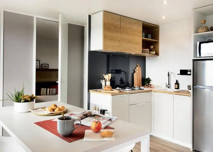 Mobil Avec Terrasse - 2 Chambres, Jusqu'a 5 Pers. - Api-1-52-623 Salles-Curan